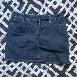 Womens Large denim Skorts ( skirt/shorts )